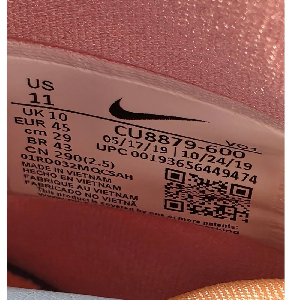 Concepts x Nike Kyrie VI Khepri‎ Men US 11 Pink Tint CU8879-600 Basketball Shoes